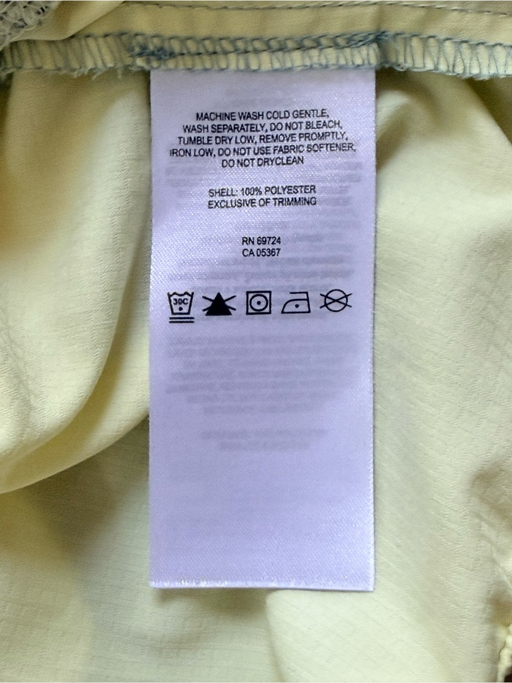 Columbia PFG Hooded Anorak Windbreaker Jacket Blue Yellow Medium M - Picture 12 of 16